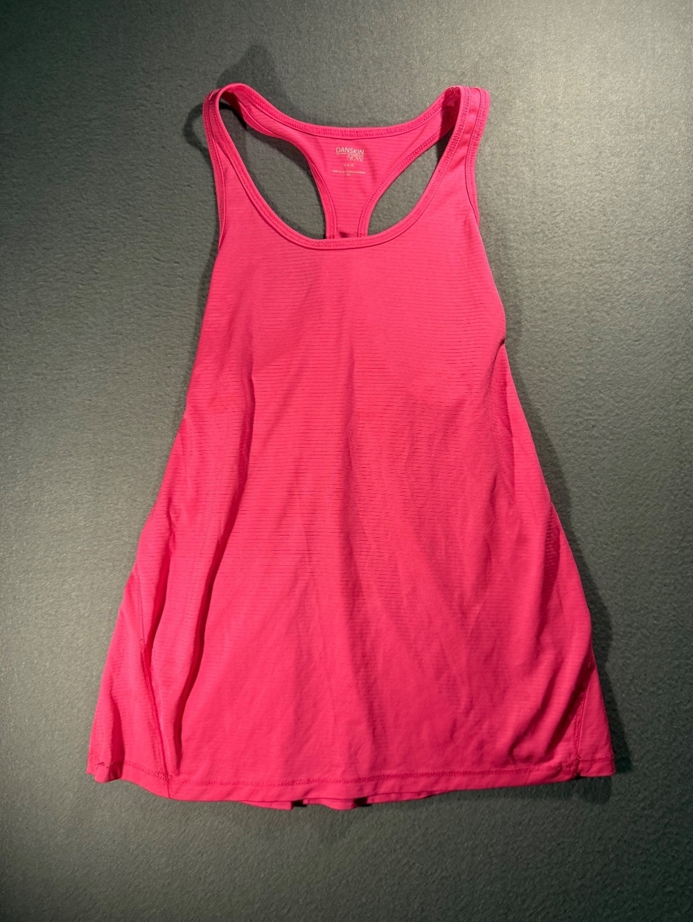 Danskin Now Pink Racerback Athletic Tank Top Size M